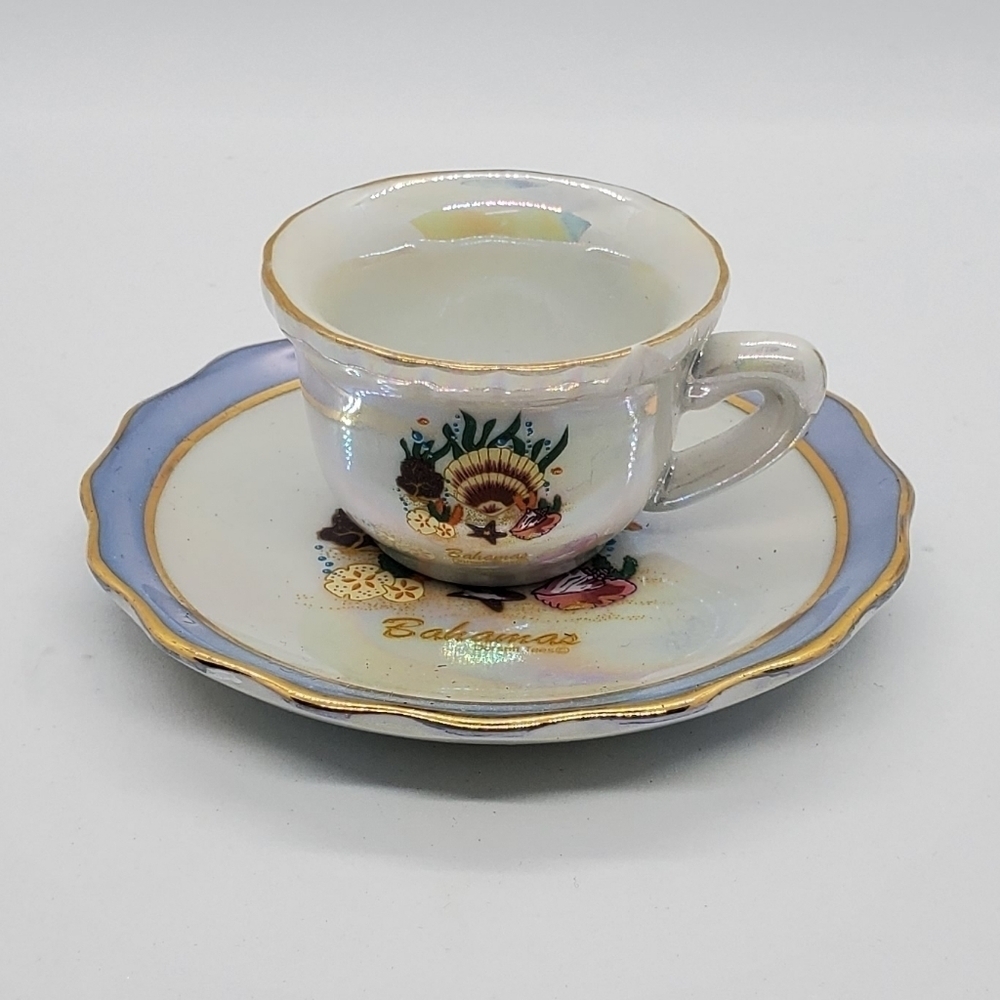 Bahamas Porcelain Mini Tea Cup & saucer